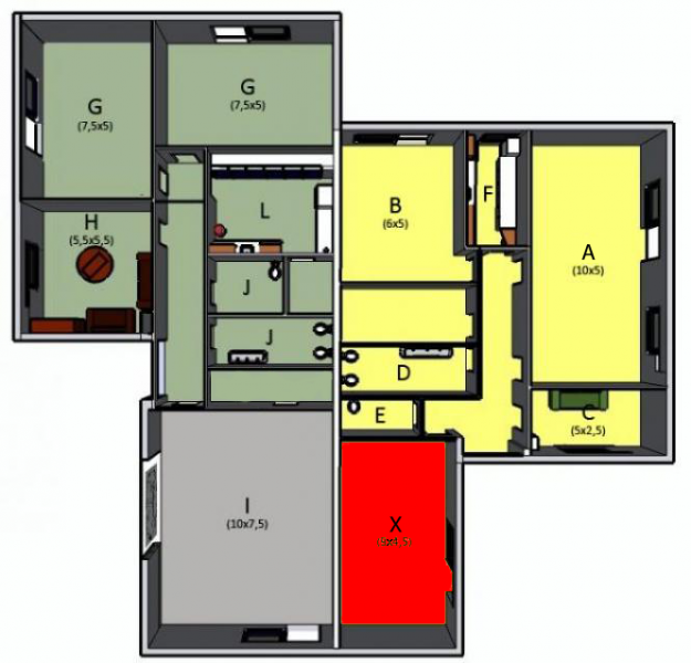 Plattegrond Diep